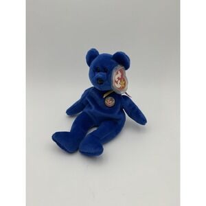 Vintage Ty Beanie Babies "Clubby" the Teddy Bear Mint With Mint Tag MWT